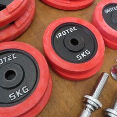 ♪IROTEC/アイロテック ウェイトプレート 80kg バーベル ダンベル 札幌♪