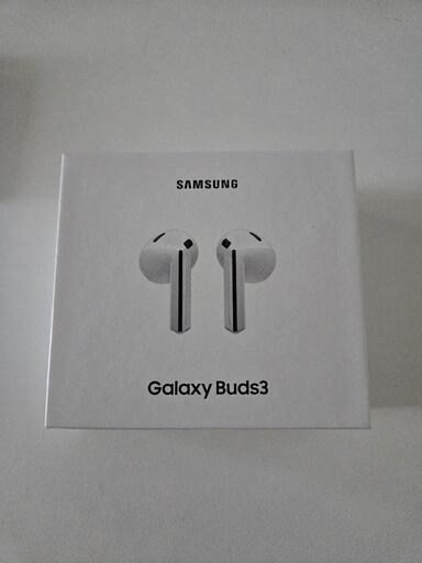 【新品・未開封】galaxy buts3 ホワイト