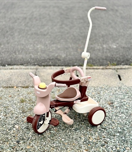 iimo イイモ 折りたたみ三輪車 コンフォートブラウン