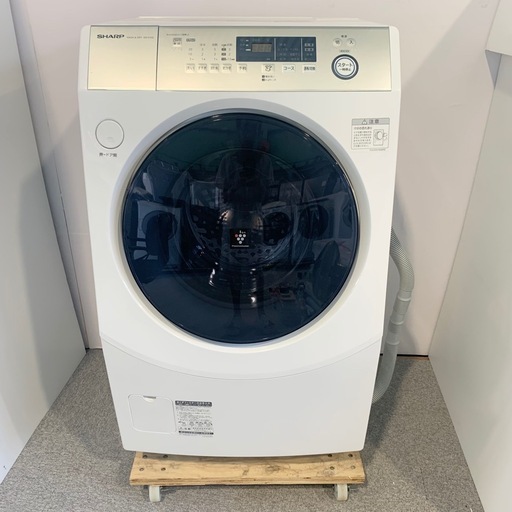 ⭐️SHARP⭐️ドラム式洗濯乾燥機　2020年10kg 大阪市近郊配送無料