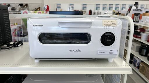 ★ジモティ割あり★ SHARP オーブン  17年製 動作確認／クリーニング済み TC836