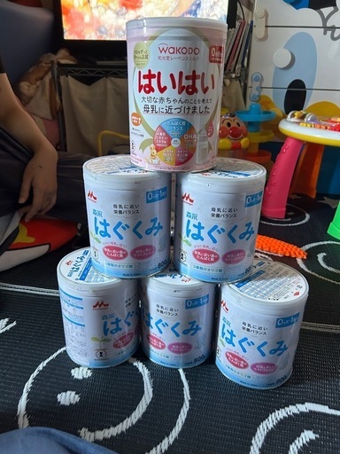 はいはい、はぐくみ、離乳食です。