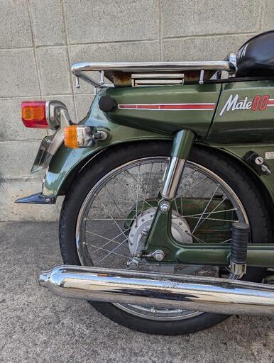 希少2スト交換部品多数☆ヤマハ メイト V80 実働書類有り☆