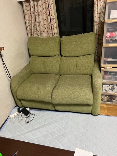 ニトリ2人掛け電動ソファ