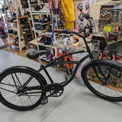 J585★使用感有り★ﾋﾞｰﾁｸﾙｰｻﾞｰ風味の自転車★サカモト★内装3段★26インチ J585☆使用感有り☆ﾋﾞｰﾁｸﾙｰｻﾞｰ風味の自転車☆サカモト☆内装3