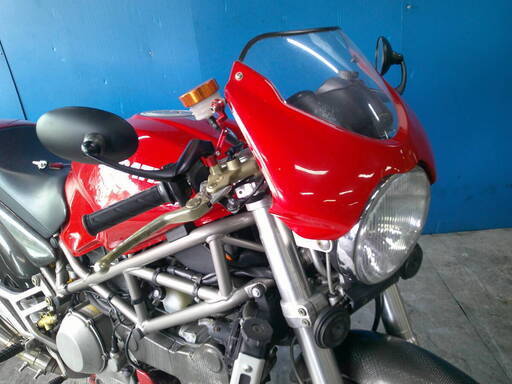 ドゥカティ モンスターS4 赤 車検取得で乗れます 半額配送キャンペーン