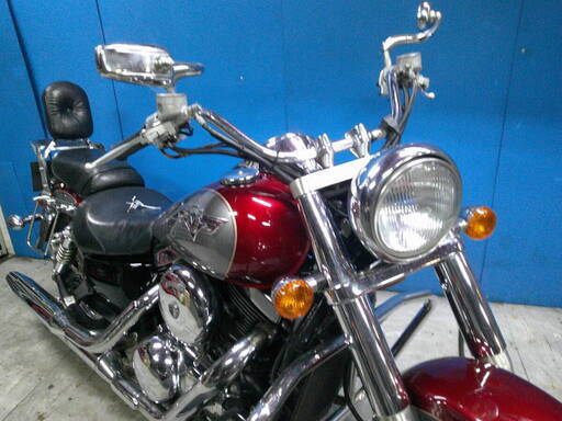 KAWASAKI バルカン1500クラッシック 銀/赤 車検残R7/3月  半額配送キャンペーン 現状渡し諸経費￥0- P-Yard KAWASAKI バルカン1500クラッシック 銀/赤 車検残R7/3月 半額配送