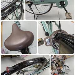 J078★使用感有り★軽快自転車★CARG.★LEDオート★26インチ