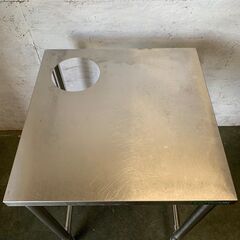 【Tanico】タニコー ステンレス作業台 棚 調理台 厨房 業務用 W600×D600×H800mm Y0120