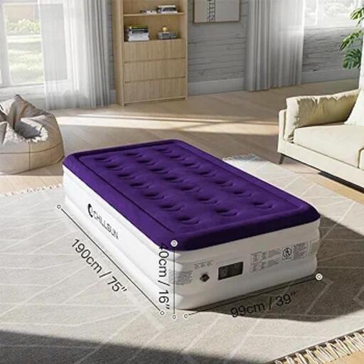エアーベッド シングルサイズ 電動ポンプ