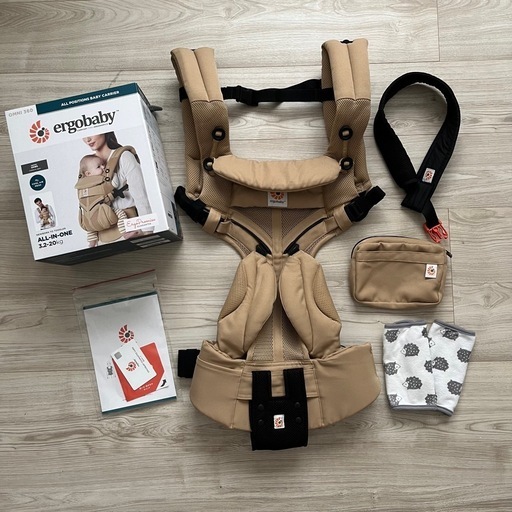 エルゴベビー ergobaby 抱っこ紐 クールエア メッシュ エルゴ オムニ 抱っこひも　OMNI360 デザート