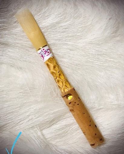 天然石シトリン入りオーボエデコリード新品