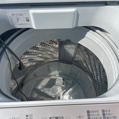 【美品】2022年式　パナソニック　7キロ