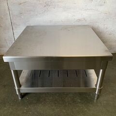 【Tanico】タニコー ステンレス作業台 棚 調理台 厨房 業務用 W600×D600×H360mm Y0121