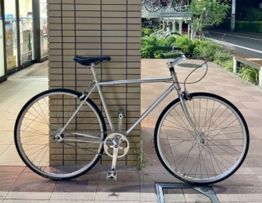 無印良品 ７００Ｃ クロモリ シングルスピード 自転車