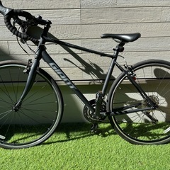 お話し中ロードバイク