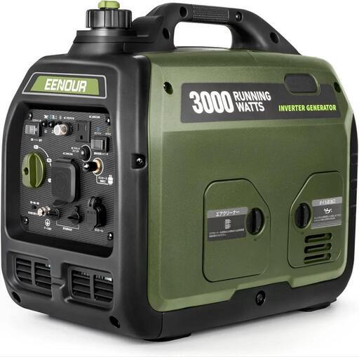 インバーター発電機 DK3000iSDF 定格出力3.0kVA/2.8kVA LPガス·ガソリン両用 正弦波 防音型 高出力 軽量 静音 家庭用 プロパンガス発電機