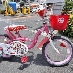 幼児車　キティー　KITTY 16インチ