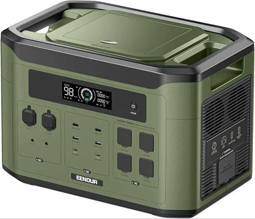 ポータブル電源 F2000 大容量 2048Wh/640000mAh 16384Whまで拡張対応