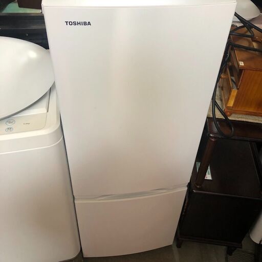 東芝　GR-U15BS　冷凍冷蔵庫 　2ドア　153L　2022年製