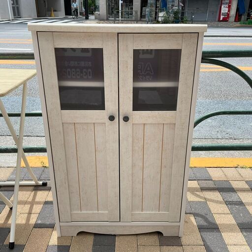 ニトリ　キャビネット　リズバレー　定価14,990円
