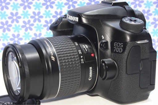 Wi-Fi内蔵★Canon EOS 70D★高画質★動画撮影★初心者おすすめ★