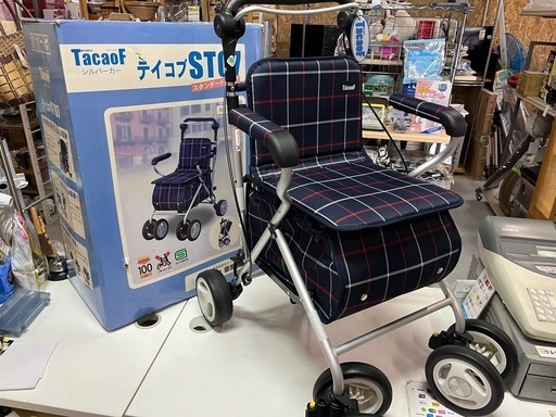 幸和製作所 TacaoF テイコブ スタンダード シルバーカー ST07 箱入り保管品 折りたたみ式 中古美品 ③