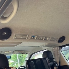 ハイエース　200型　リアスピーカー増設　取付け工賃込み