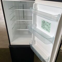 【Panasonic】 パナソニック 2ドア 冷凍冷蔵庫 容量168L 冷凍室44L 冷蔵庫124L NR-BW177C-K 2015年製 J0214