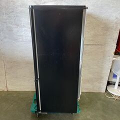 【Panasonic】 パナソニック 2ドア 冷凍冷蔵庫 容量168L 冷凍室44L 冷蔵庫124L NR-BW177C-K 2015年製 J0214