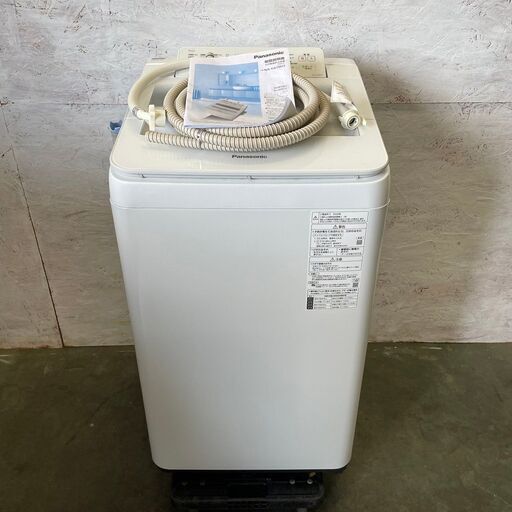 【Panasonic】 パナソニック 全自動電気洗濯機 7.0kg NA-FA70H7 2020年製 J0215