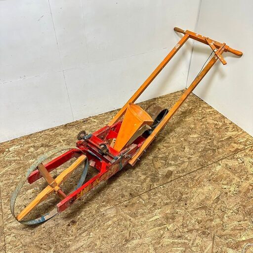 タバタ 播種機 田端農機具製作所 田端式播種機 手押し 昭和レトロ 種まき機 /SL2
