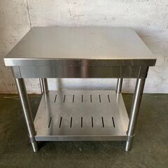 【Tanico】タニコー ステンレス作業台 棚 調理台 厨房 業務用 W600×D450×H600mm Y0128