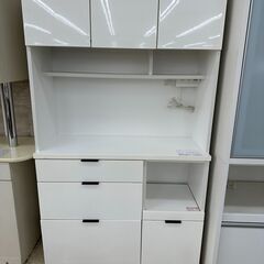 ☆ジモティ割あり☆ ニトリ レンジボード 白 H180×D41.5×W104.5 