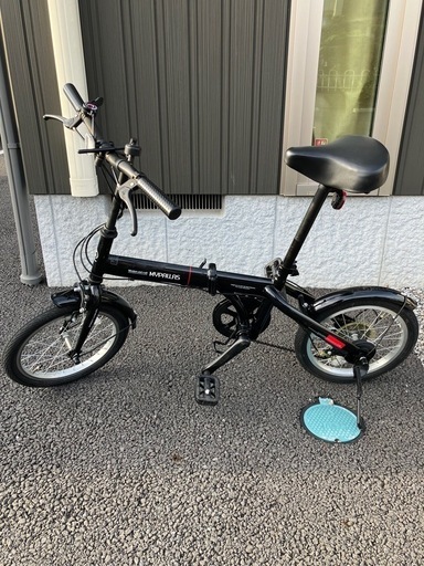 コンパクトサイズ！16インチ　自転車