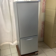 パナソニック 168L 2ドア 冷蔵庫 NR-B179W-S 2017年製 右開き シルバー 