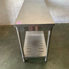 ステンレス作業台 棚 調理台 厨房 業務用 W1200×D450×H800mm ② Y0130