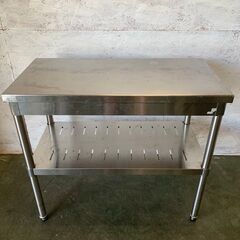 【Tanico】 タニコー ステンレス作業台 棚 調理台 厨房 業務用 W900×D450×H800mm Y0131  