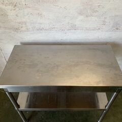 【Tanico】 タニコー ステンレス作業台 棚 調理台 厨房 業務用 W900×D450×H800mm Y0131  