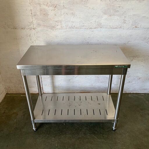 【Tanico】 タニコー ステンレス作業台 棚 調理台 厨房 業務用 W900×D450×H800mm Y0132