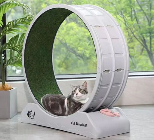 -ママさんお話中-キャットランニングホイール ☆美品☆