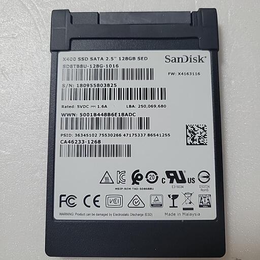 ドタキャンの為、出品再開 SanDisk X400 2.5インチ SSD 128GB
