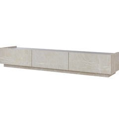 LOWYA 大理石調 テレビ台 テレビボード ホワイト