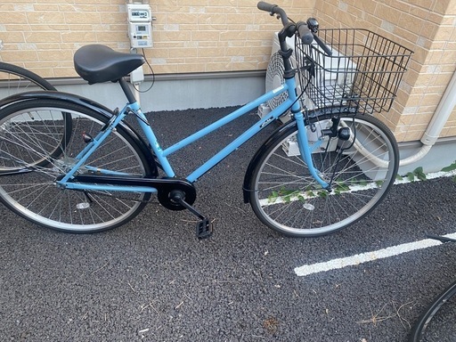 【新車】ソブリオ　27インチ LEDオートライト 外装6段ギア　ブルーグレイ 自転車 ブルーグレー 一般自転車】ソブリオ 27インチ (ブルーグレー