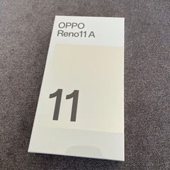 新品★OPPO　reno11A★