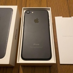 【美品】iPhone 7 36 GB 【SIMフリー】 Black ブラック