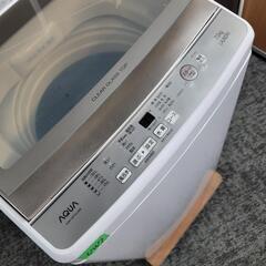 🙇‍♂️h060810売約済み❌6767‼️配送設置は無料🙌‼️最新2021年製✨AQUA 7kg 洗濯機
