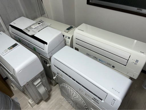 在庫情報は写真にあり！標準取付費込み⭐️大人気中古エアコン⭐️取付だけも可能‼️