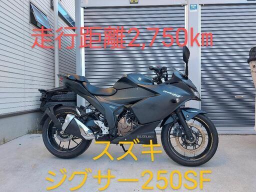スズキ　ジグサー250SF　距離浅！　兵庫県