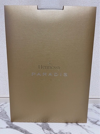 Hennessy PARADIS 空瓶空箱　美品